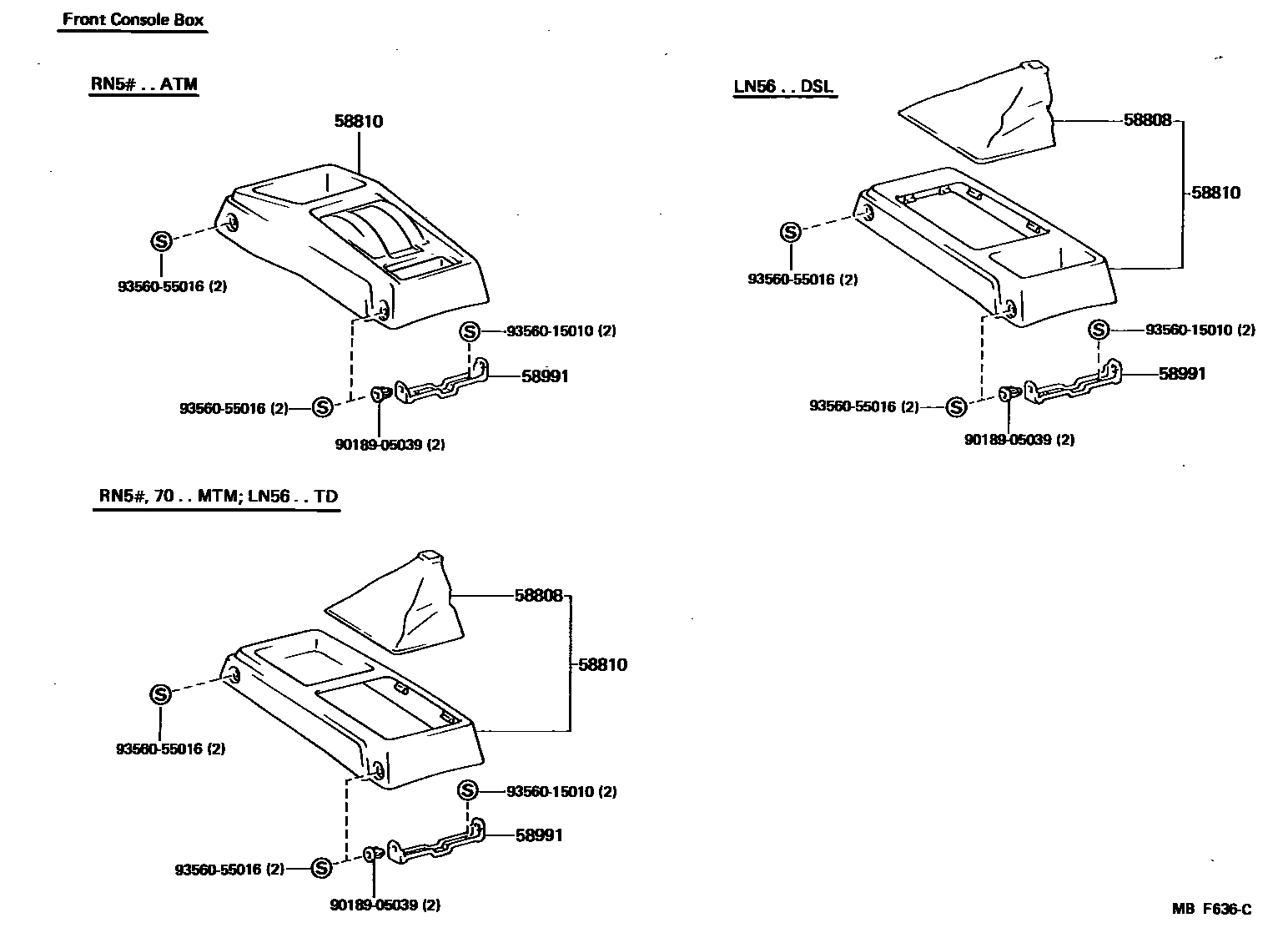 Parts diagram