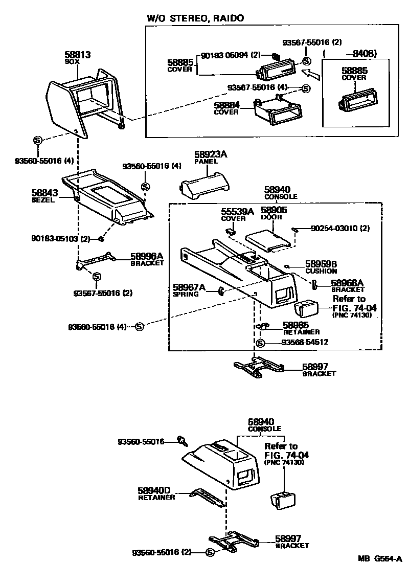 Parts diagram