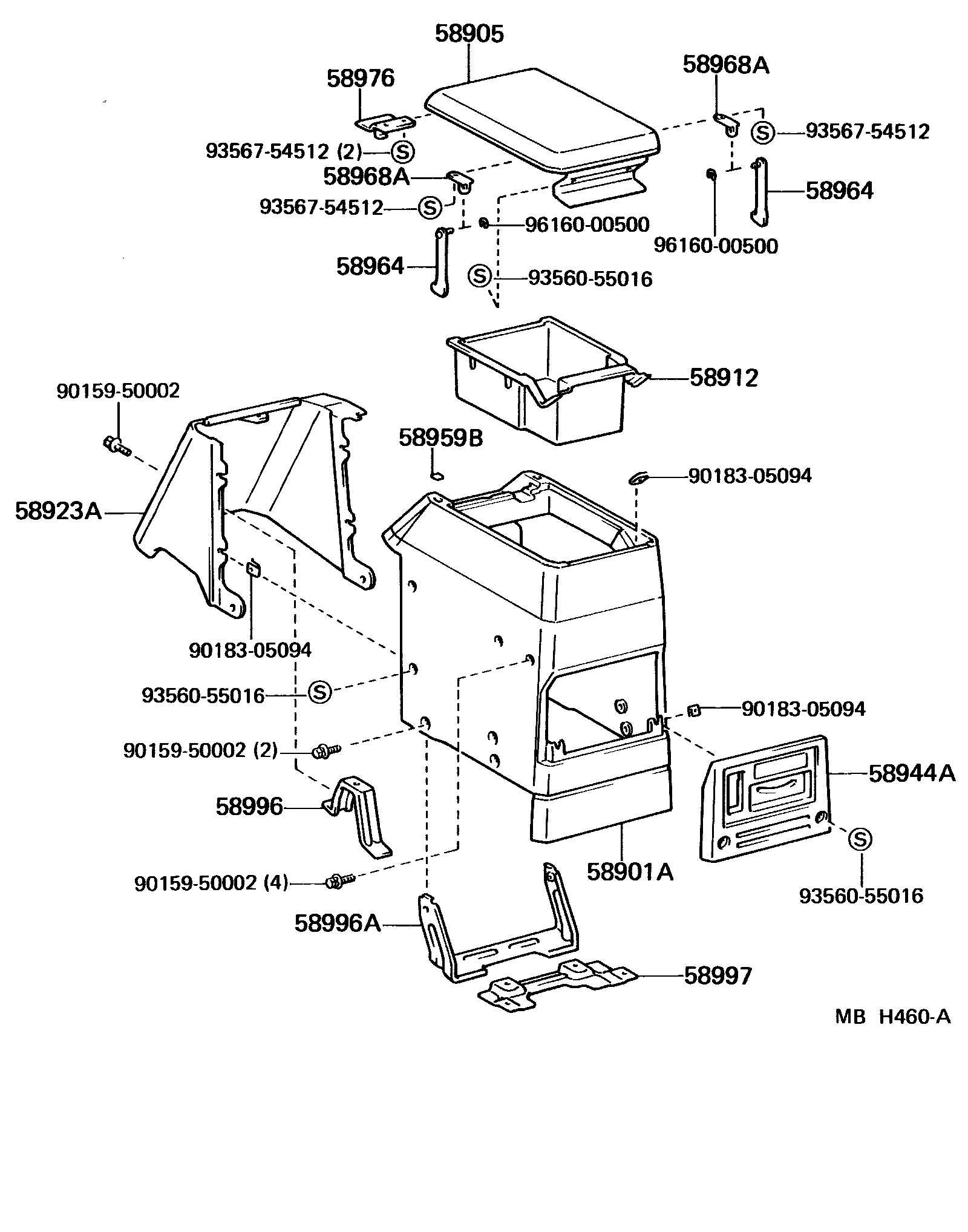 Parts diagram