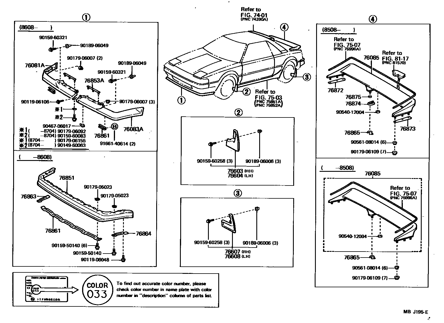 Parts diagram