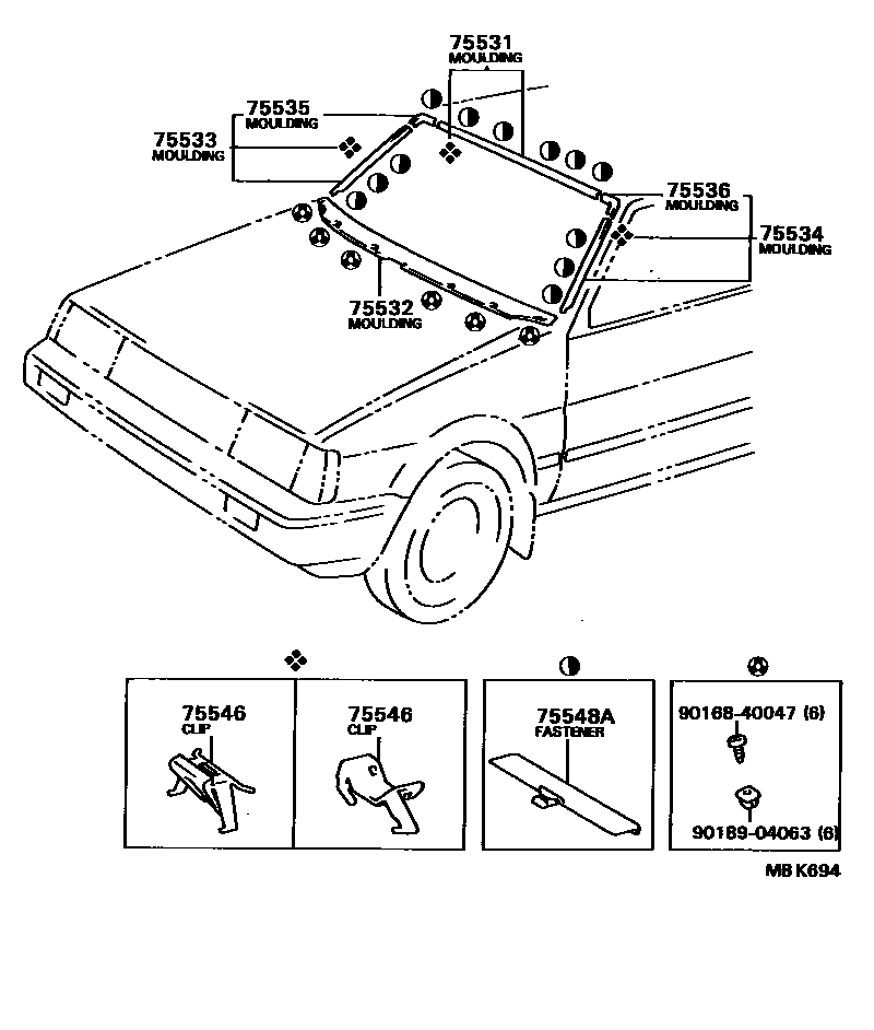 Parts diagram