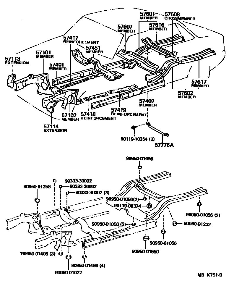 Parts diagram
