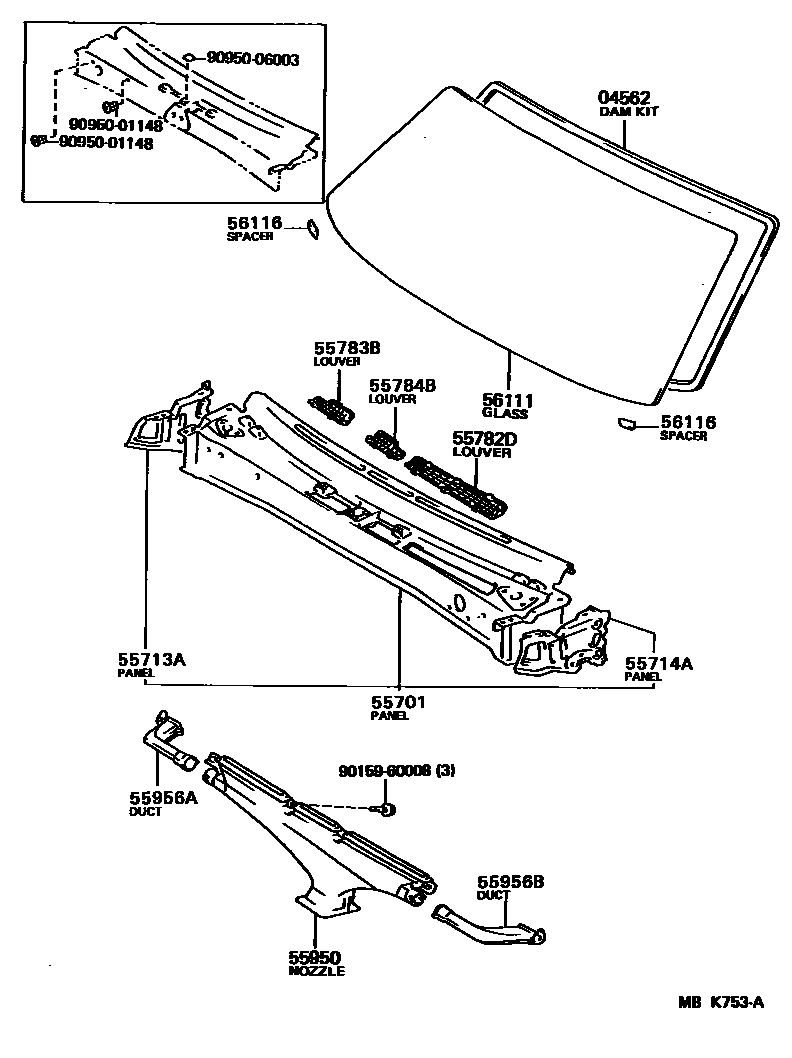 Parts diagram
