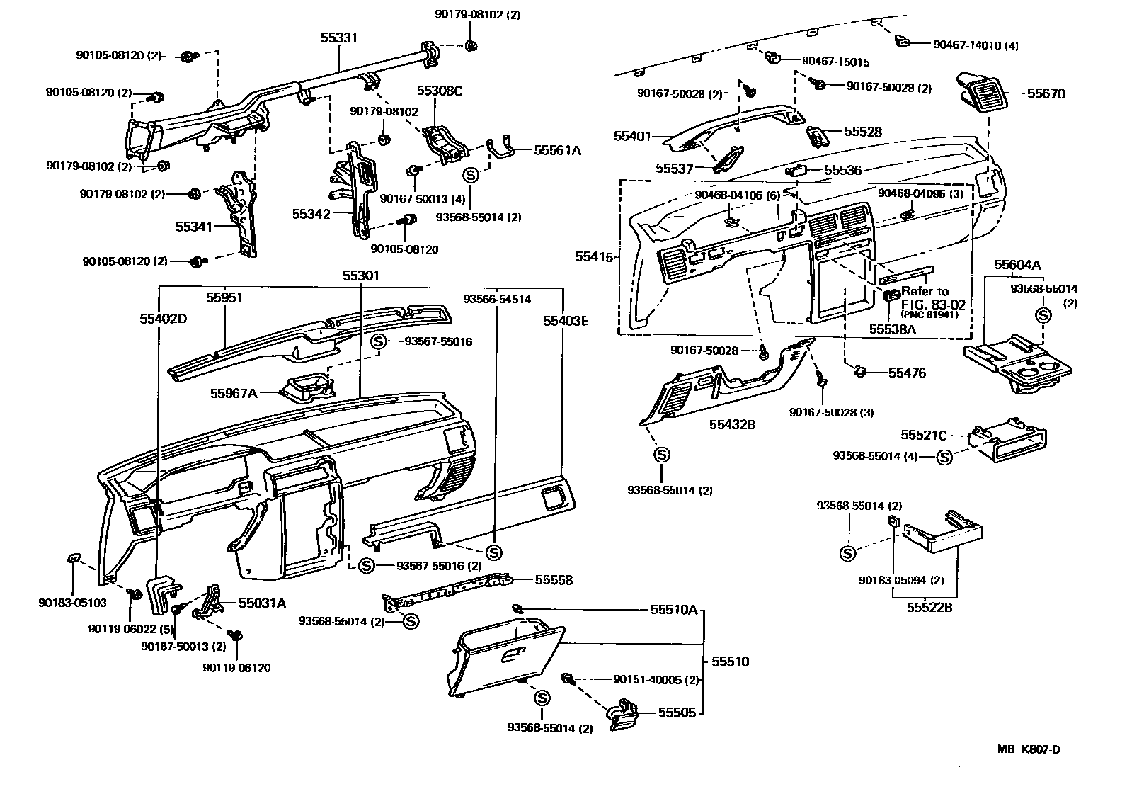 Parts diagram