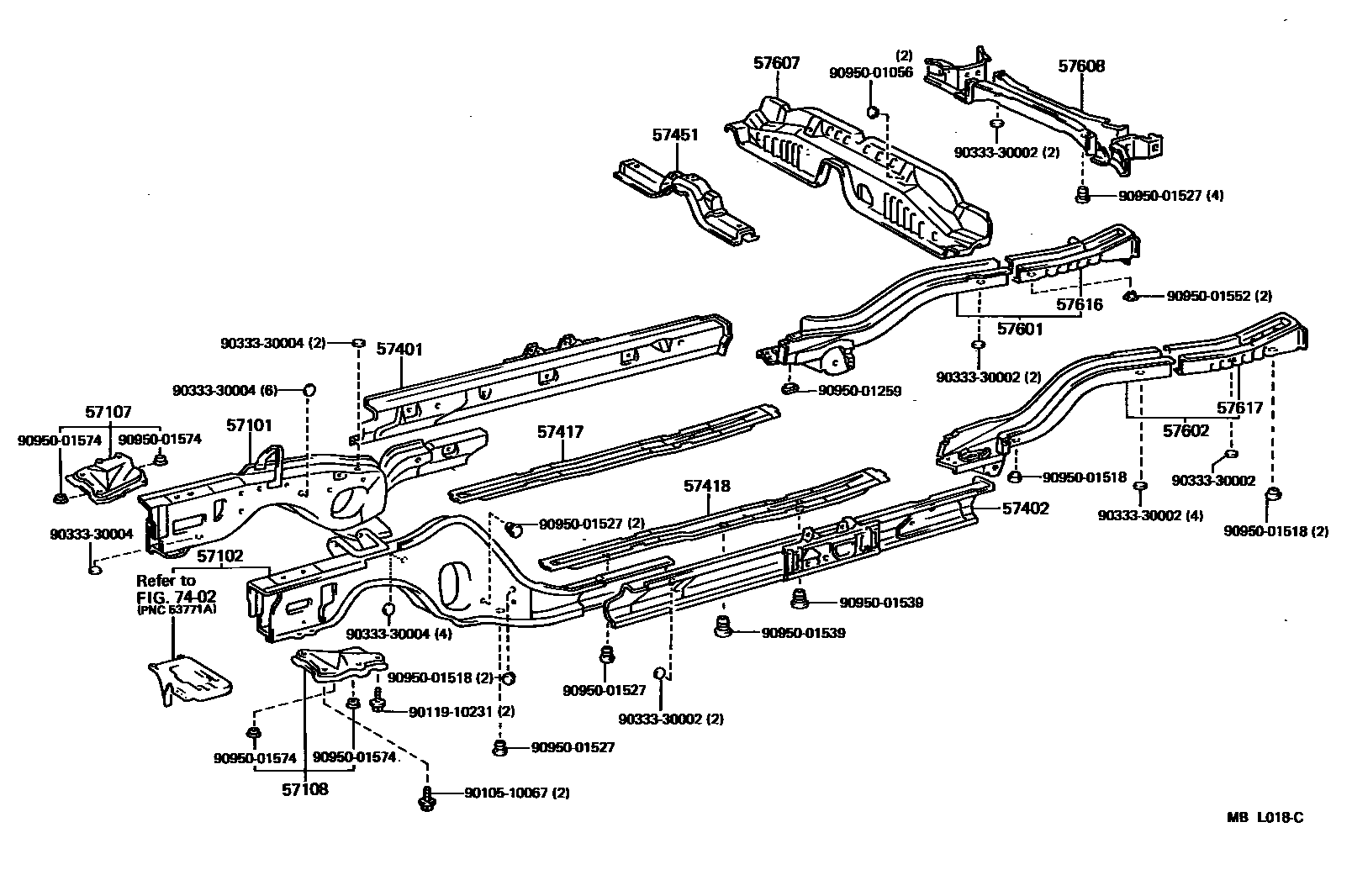 Parts diagram