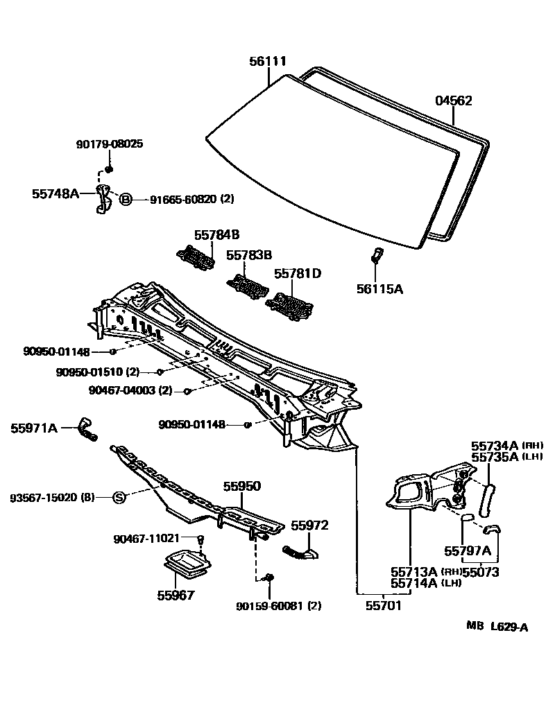 Parts diagram