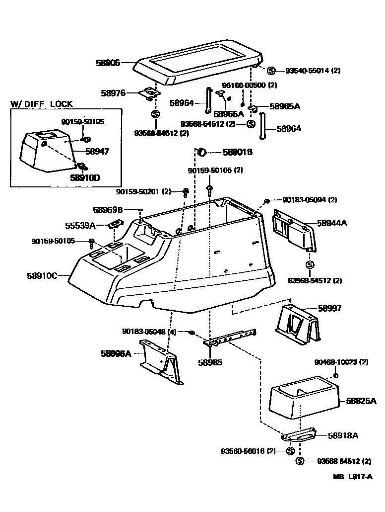 Parts diagram