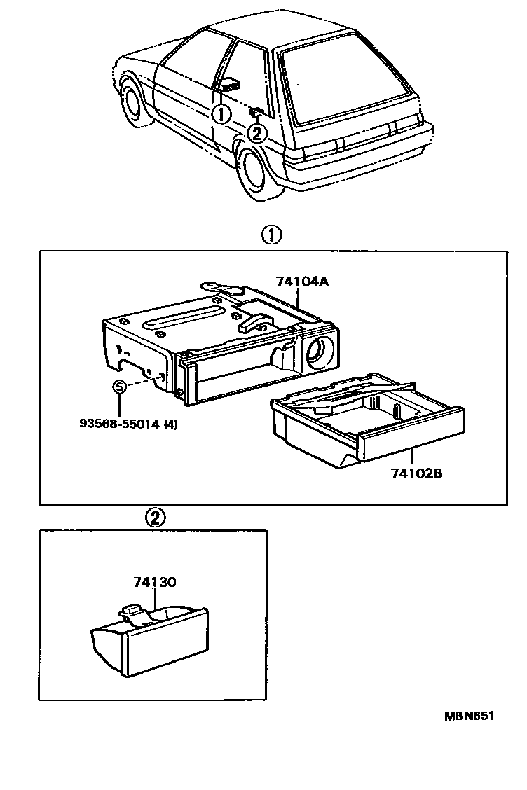 Parts diagram