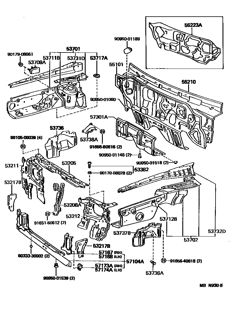 Parts diagram