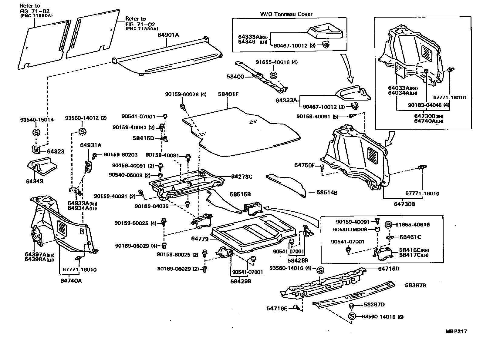 Parts diagram
