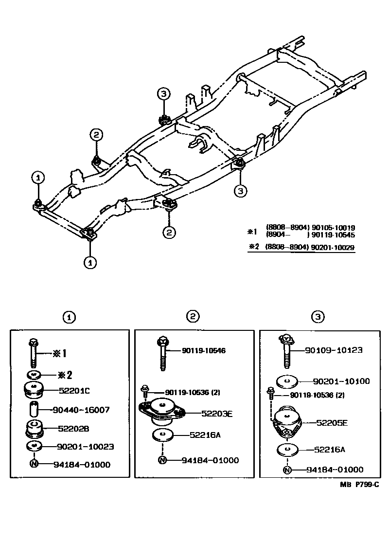 Parts diagram