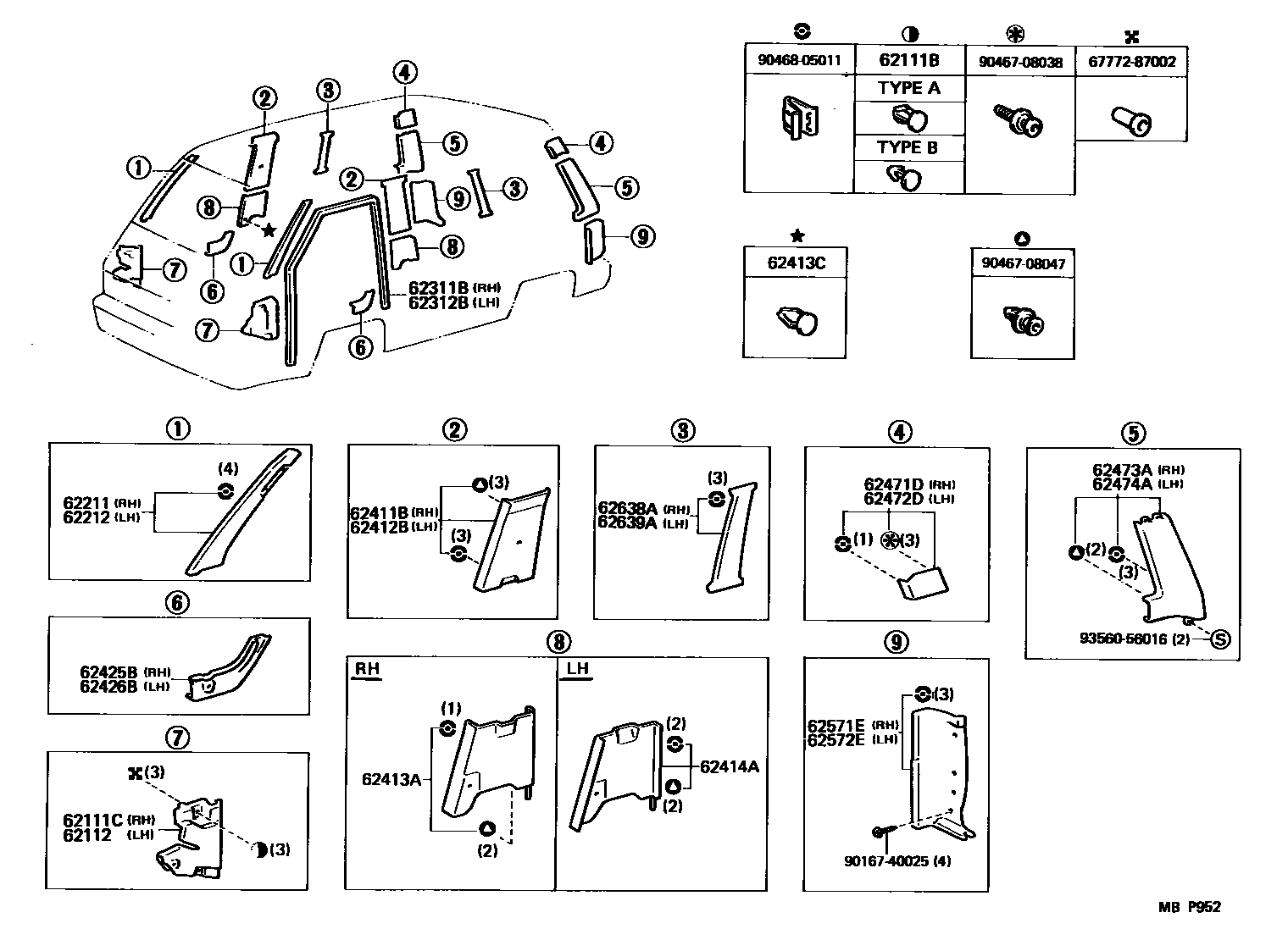 Parts diagram