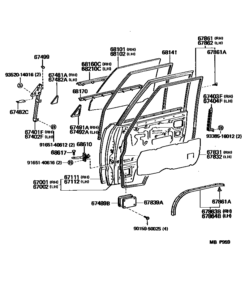Parts diagram