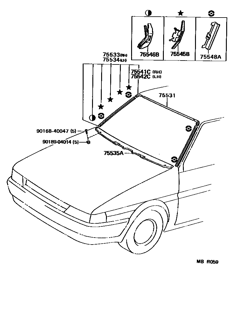 Parts diagram