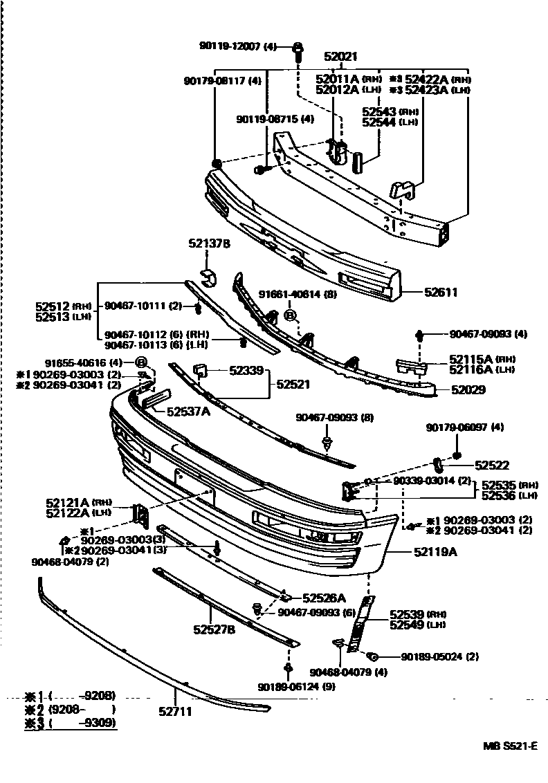 Parts diagram