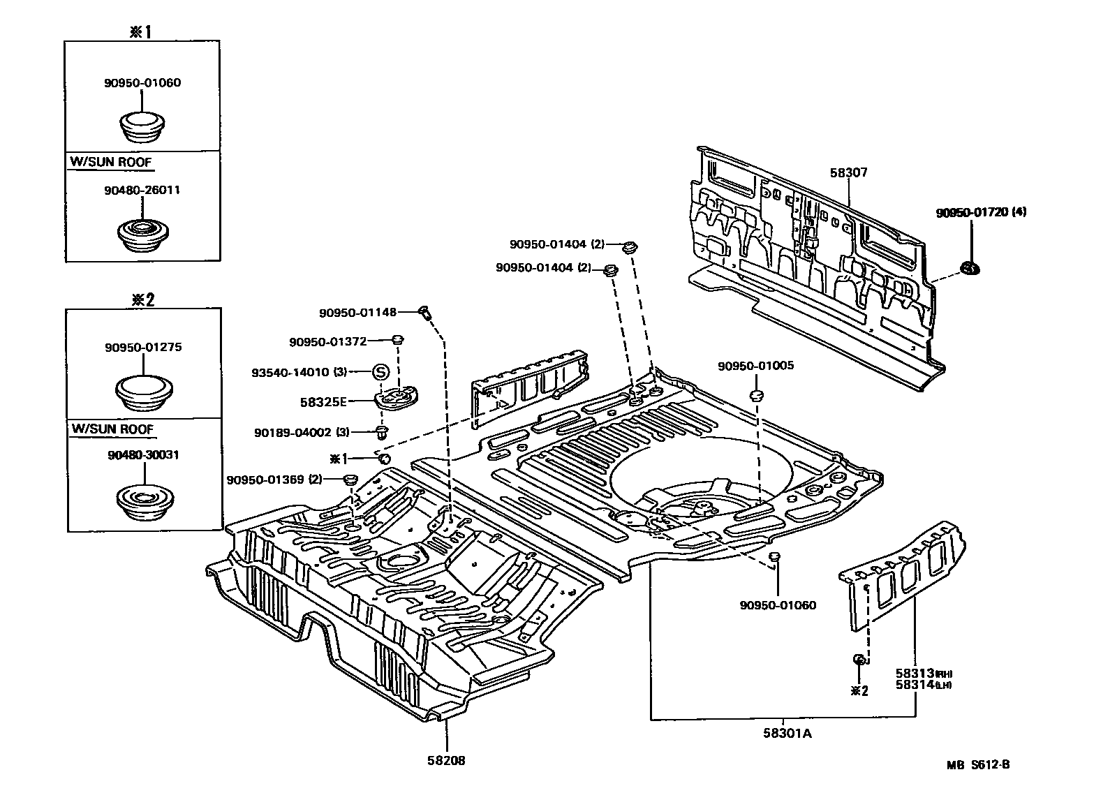 Parts diagram