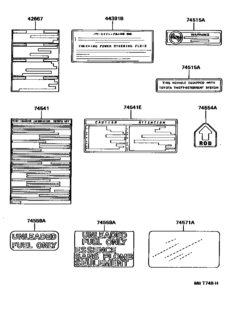 Parts diagram