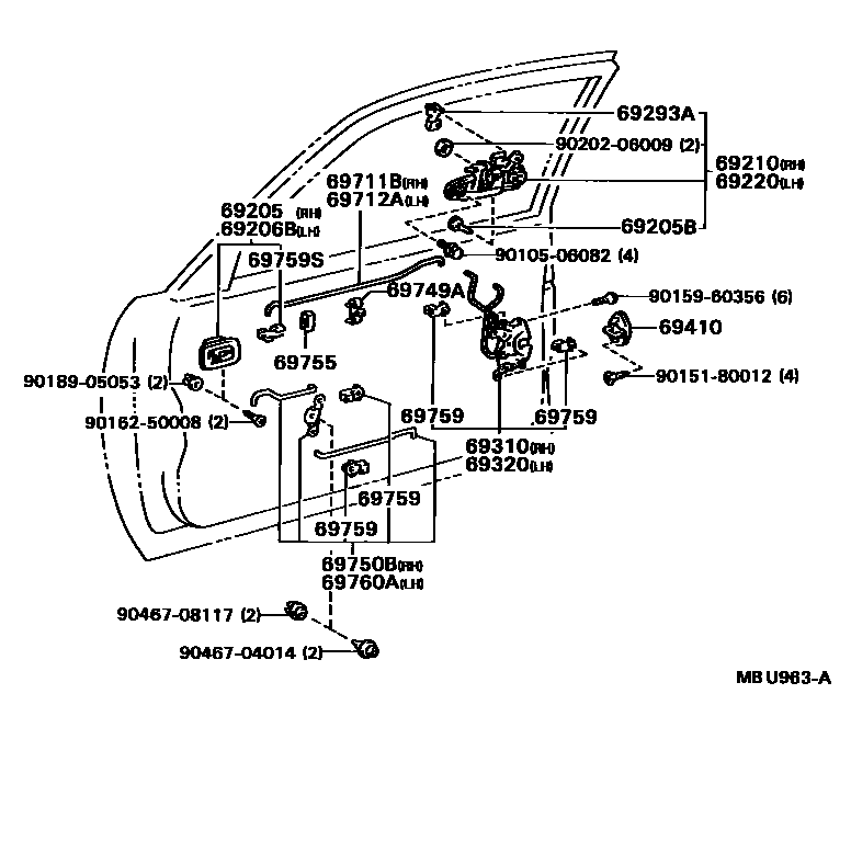 Parts diagram