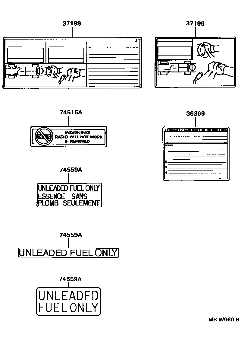 Parts diagram