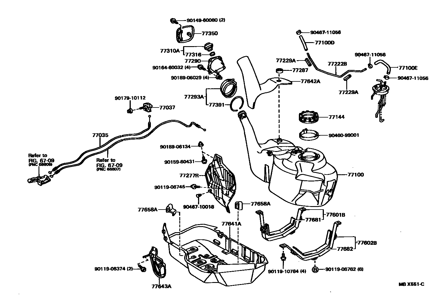Parts diagram