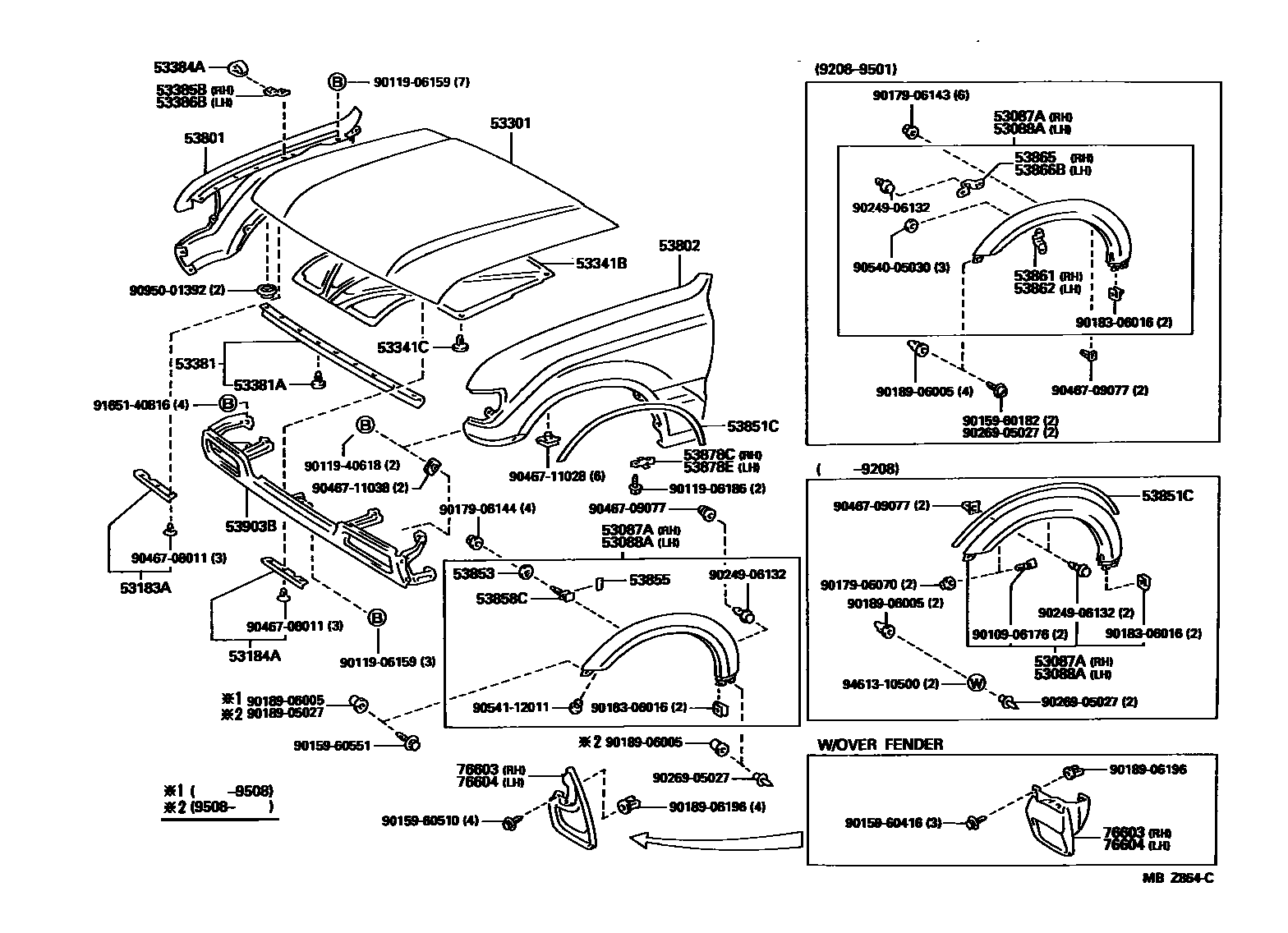 Parts diagram