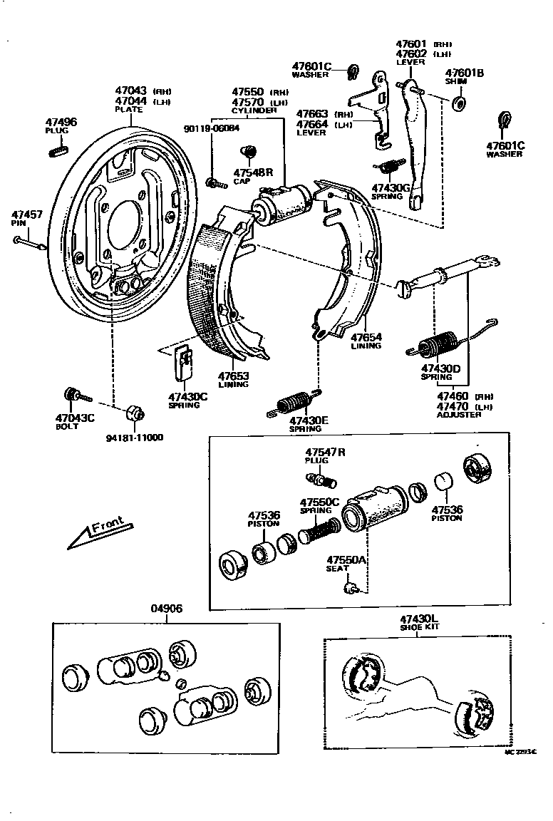 Parts diagram