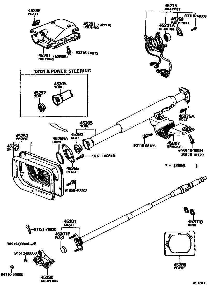 Parts diagram