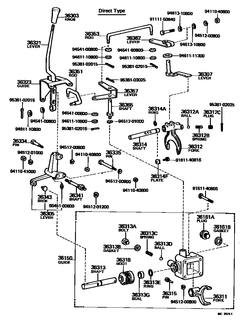 Parts diagram