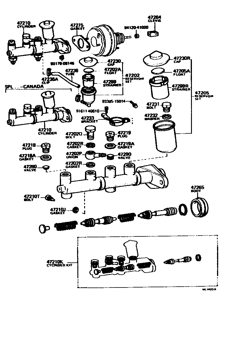 Parts diagram