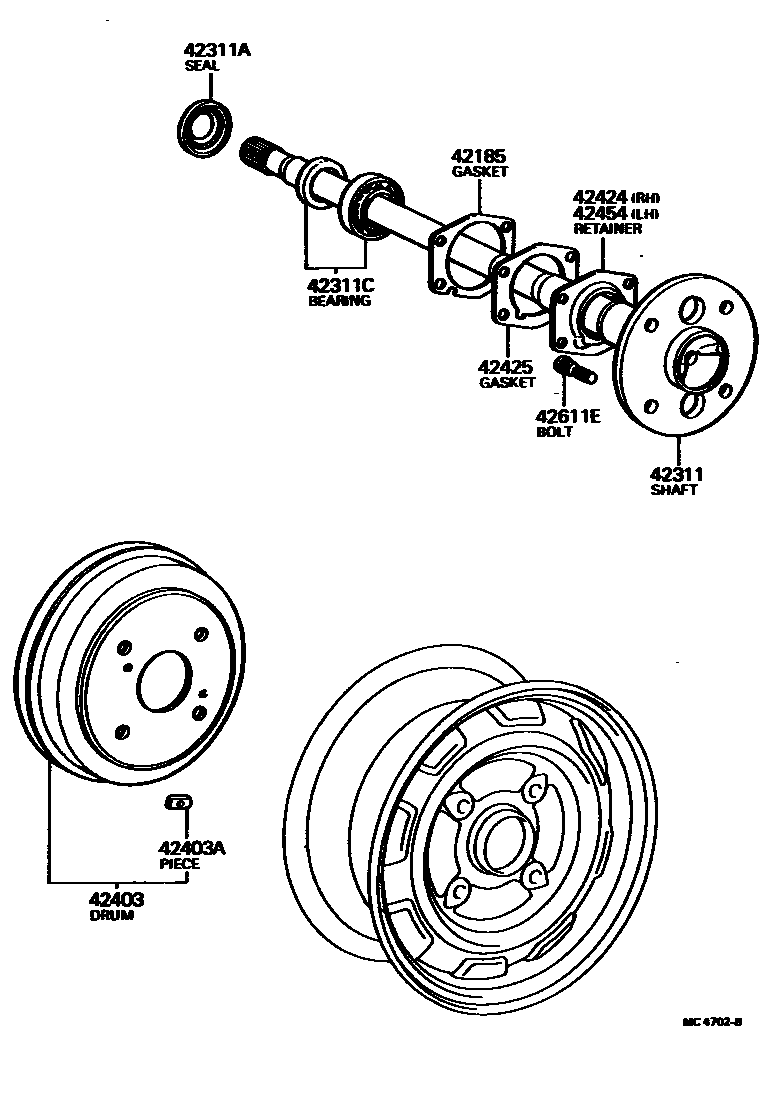 Parts diagram
