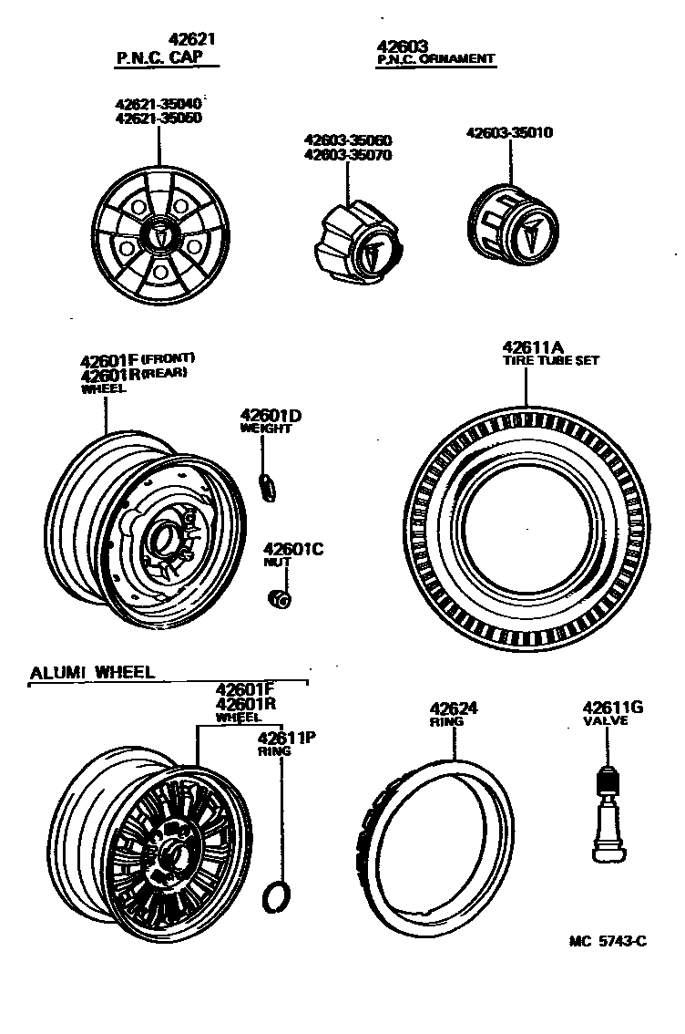 Parts diagram