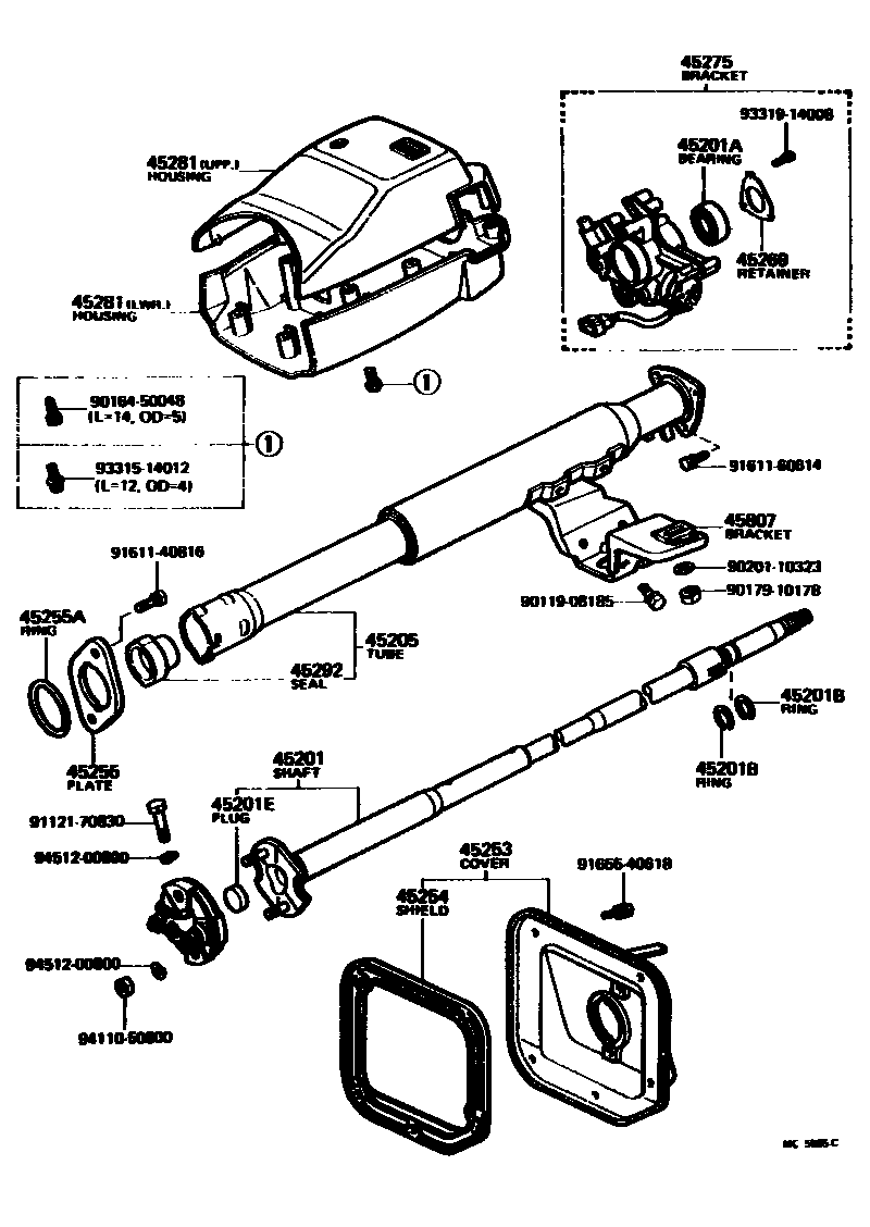 Parts diagram