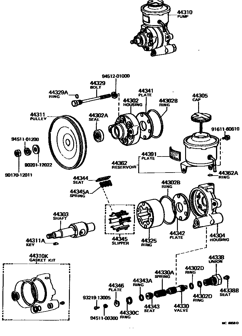 Parts diagram