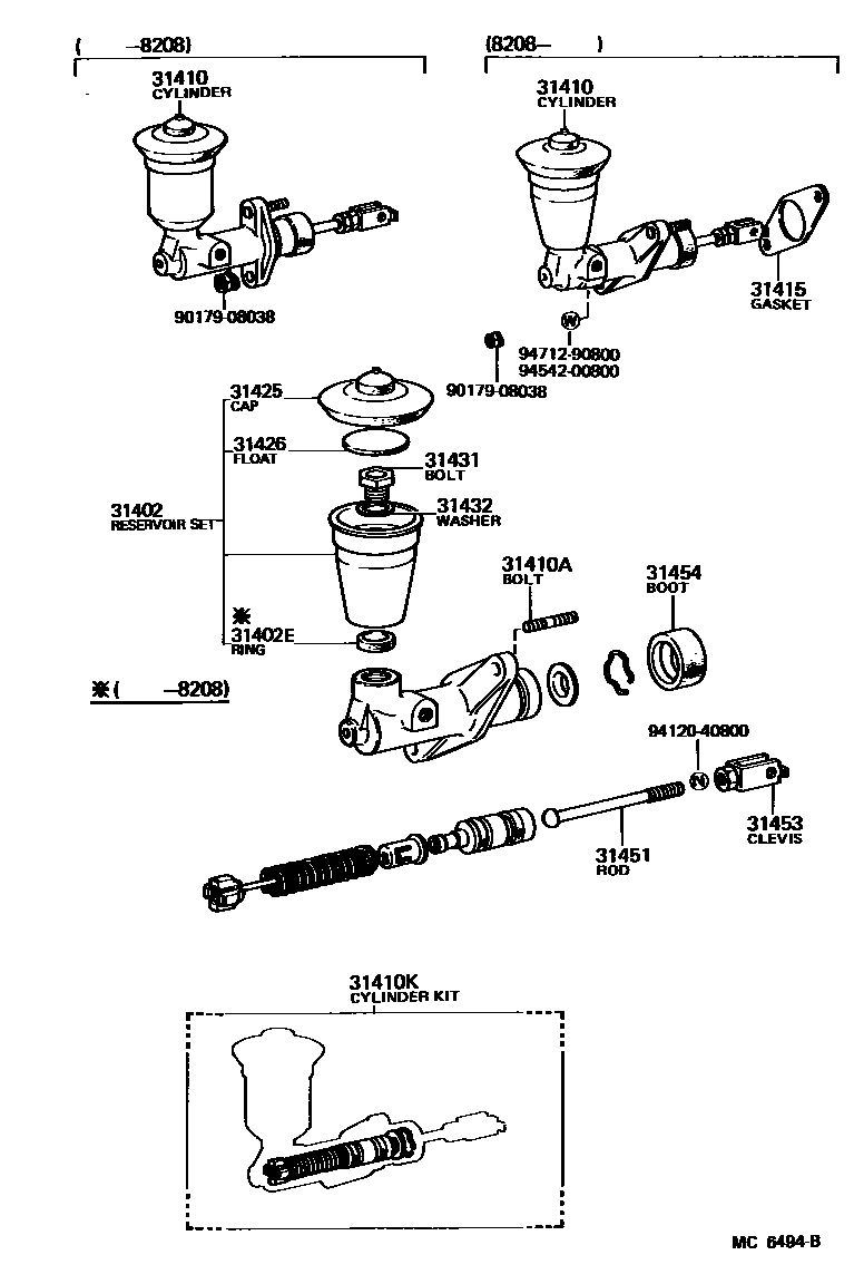 Parts diagram