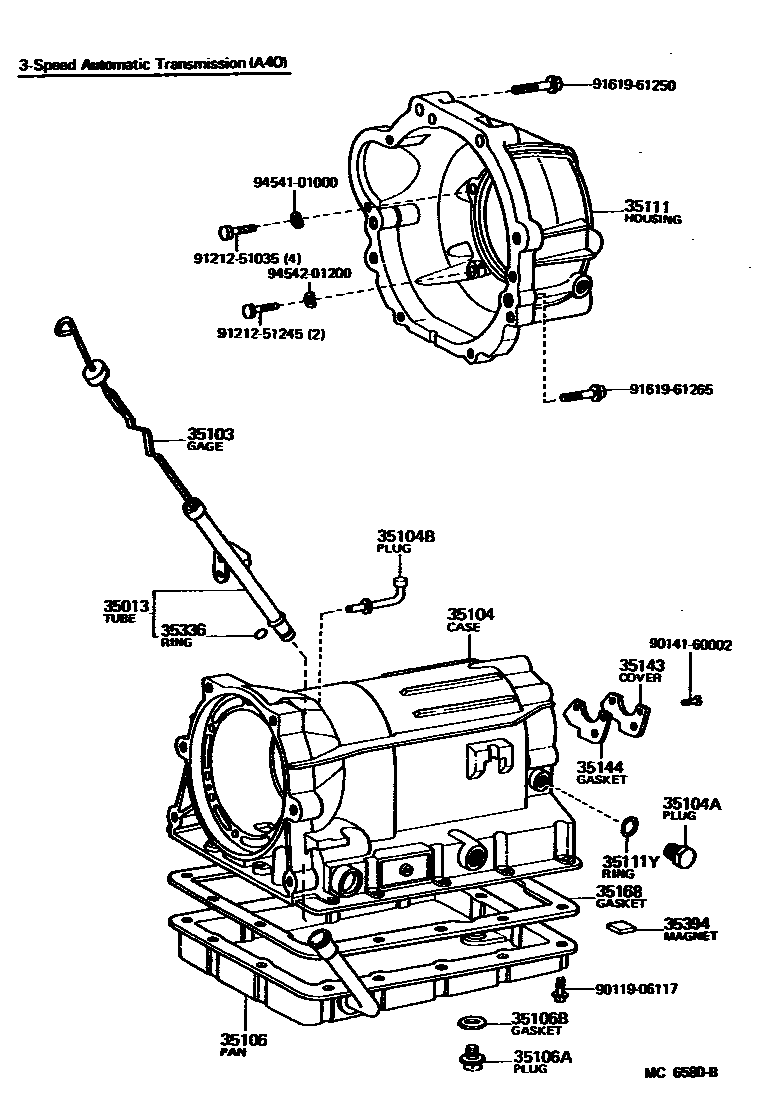 Parts diagram