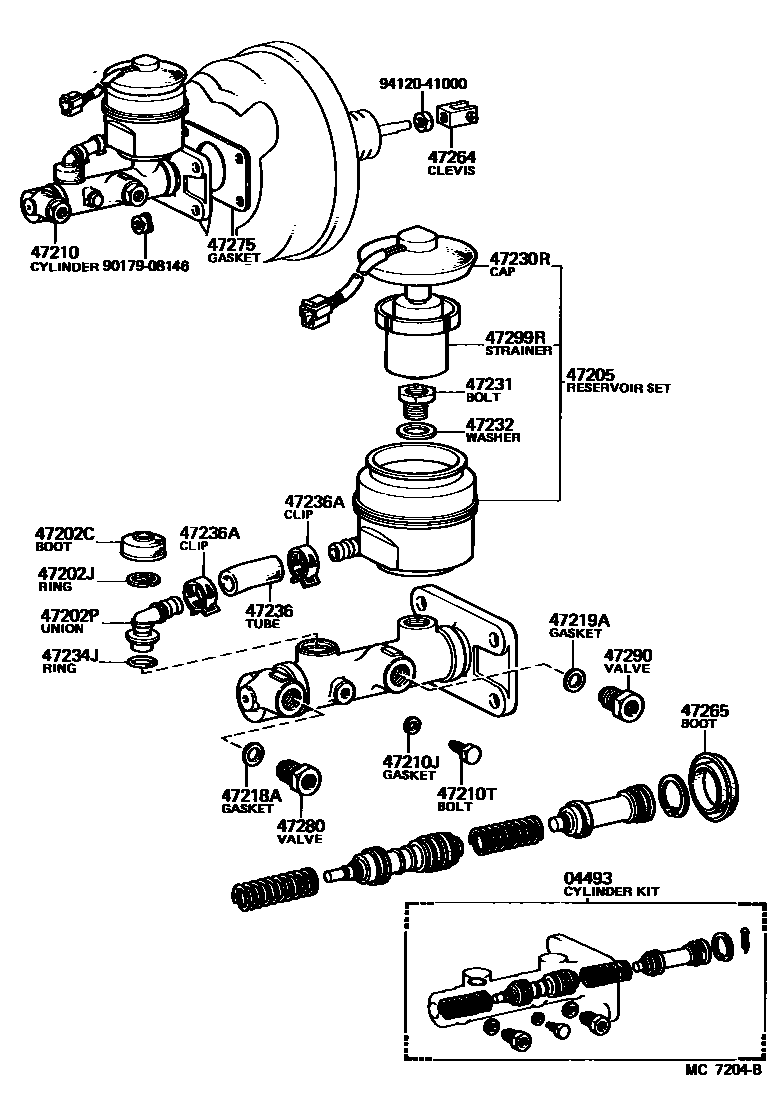 Parts diagram