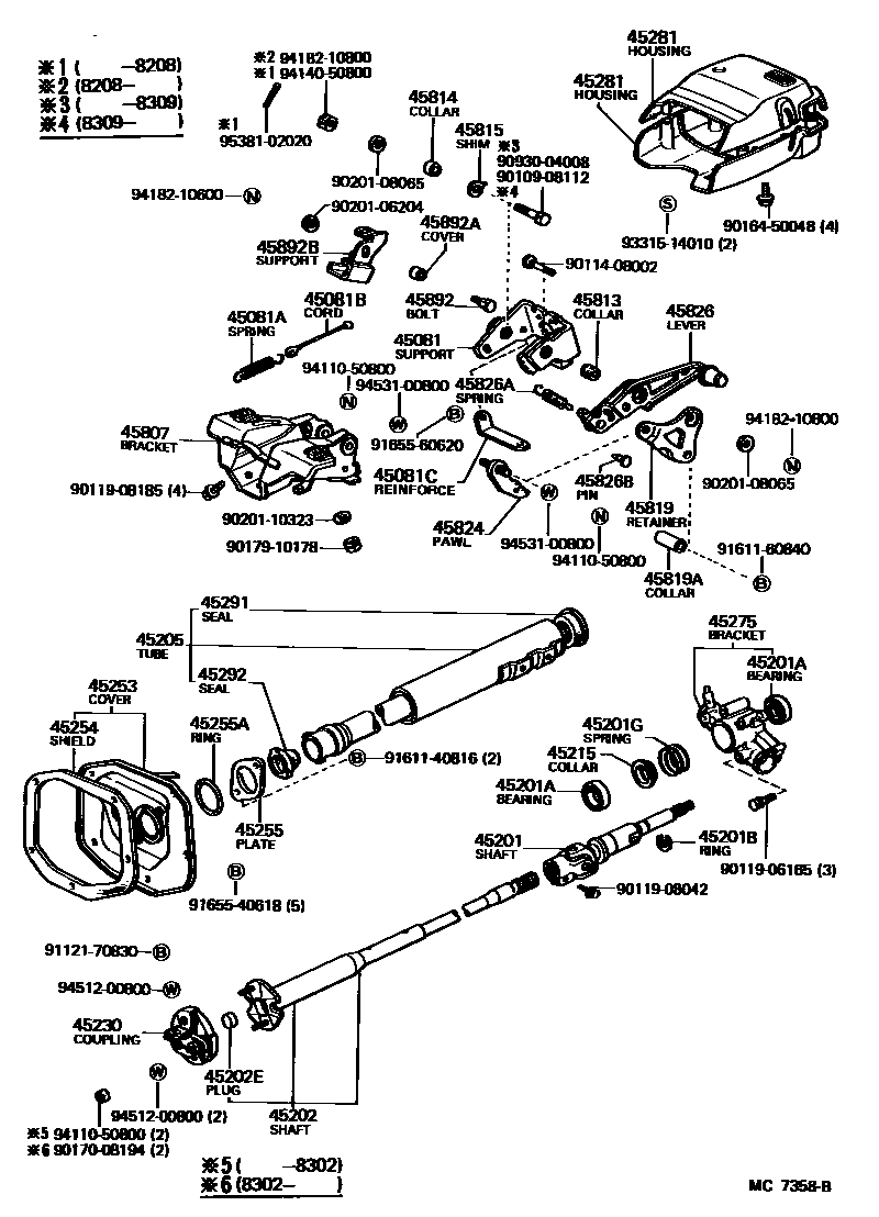 Parts diagram
