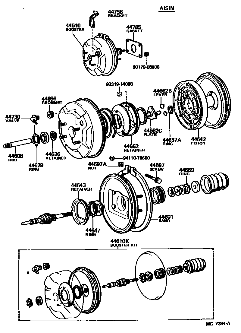 Parts diagram