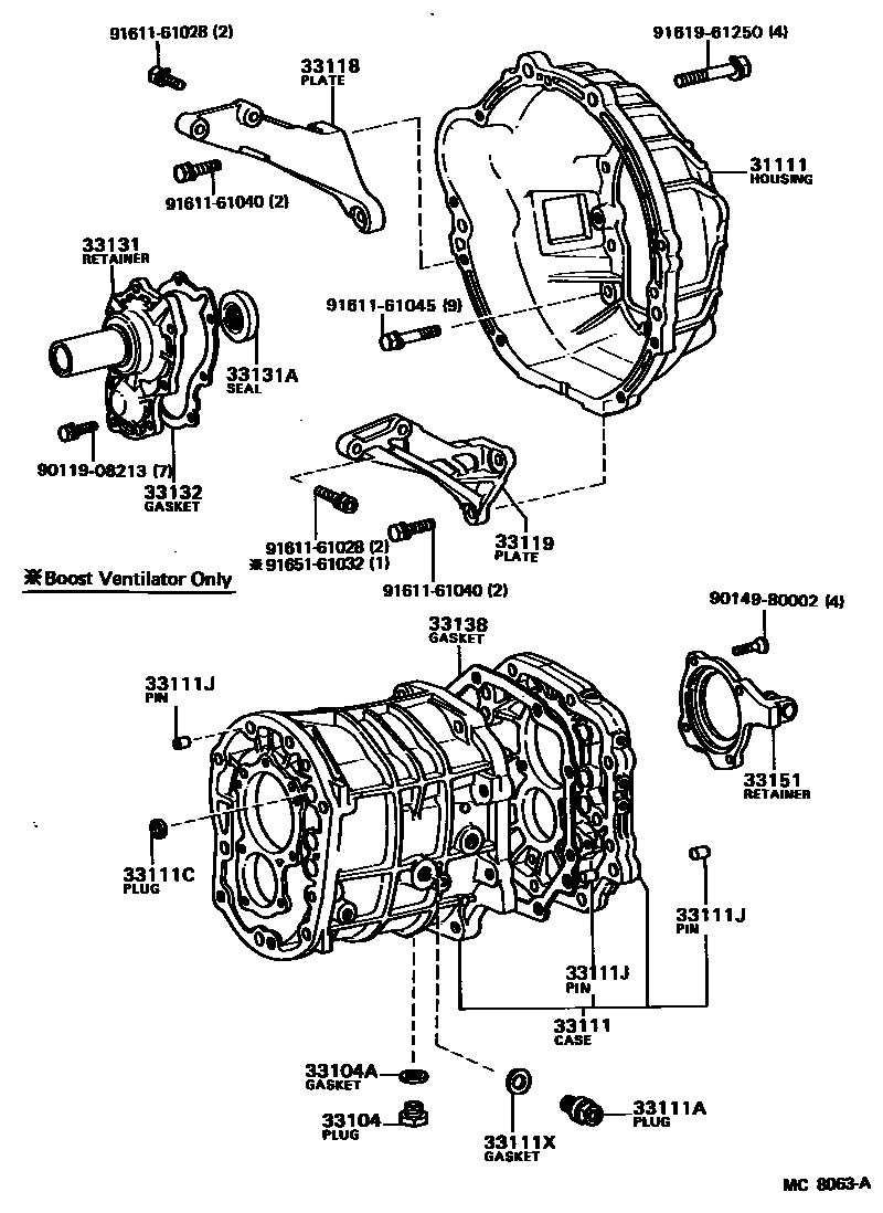 Parts diagram