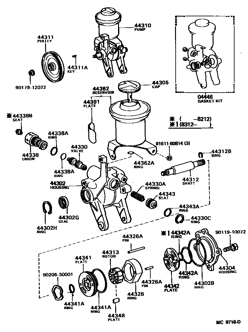 Parts diagram