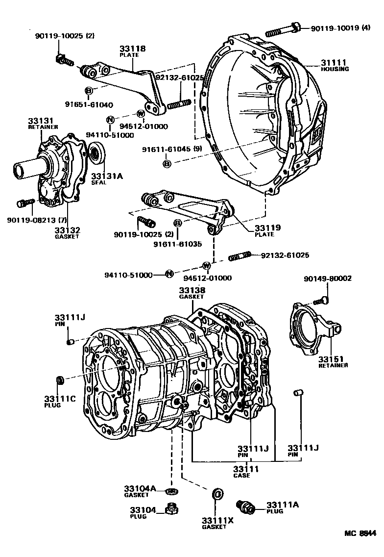 Parts diagram
