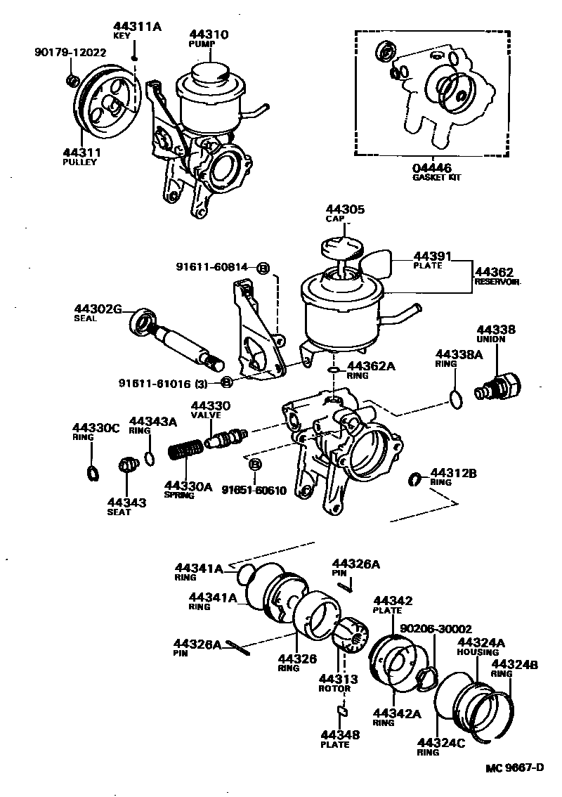 Parts diagram