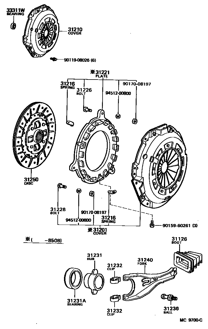 Parts diagram