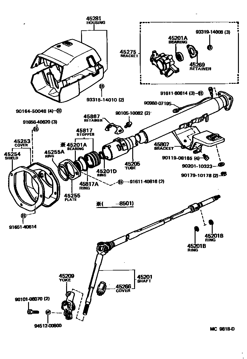 Parts diagram