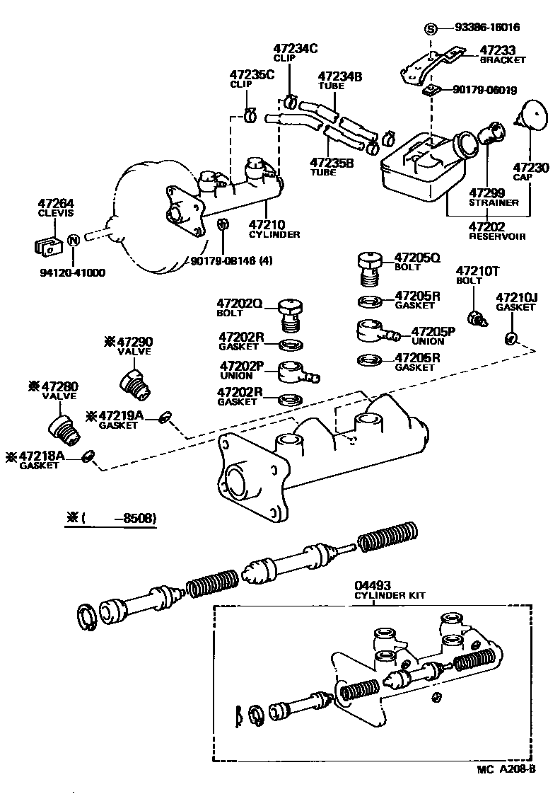 Parts diagram