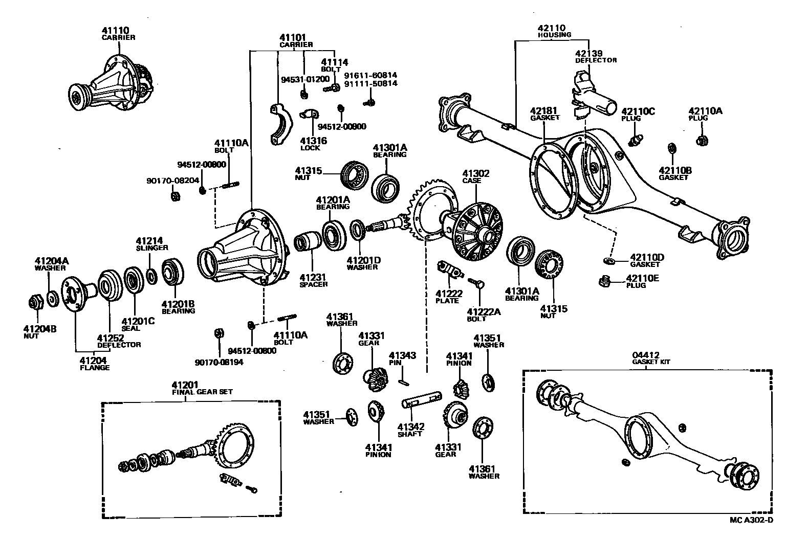 Parts diagram