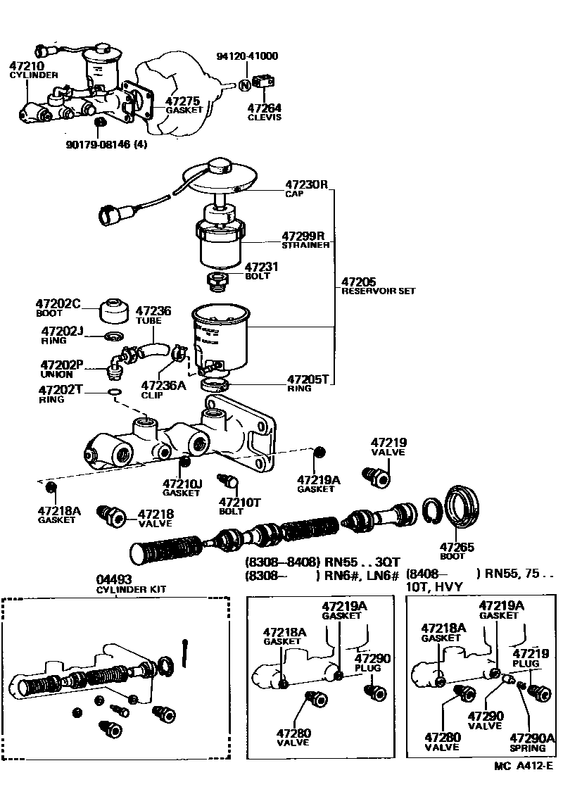 Parts diagram