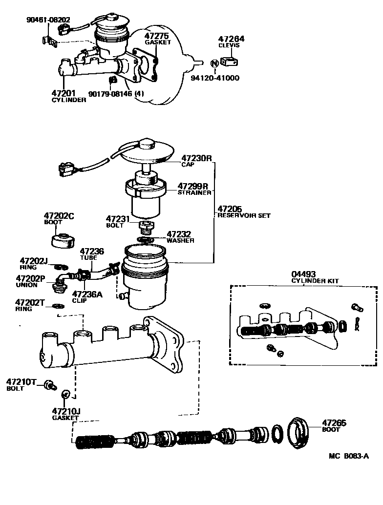 Parts diagram