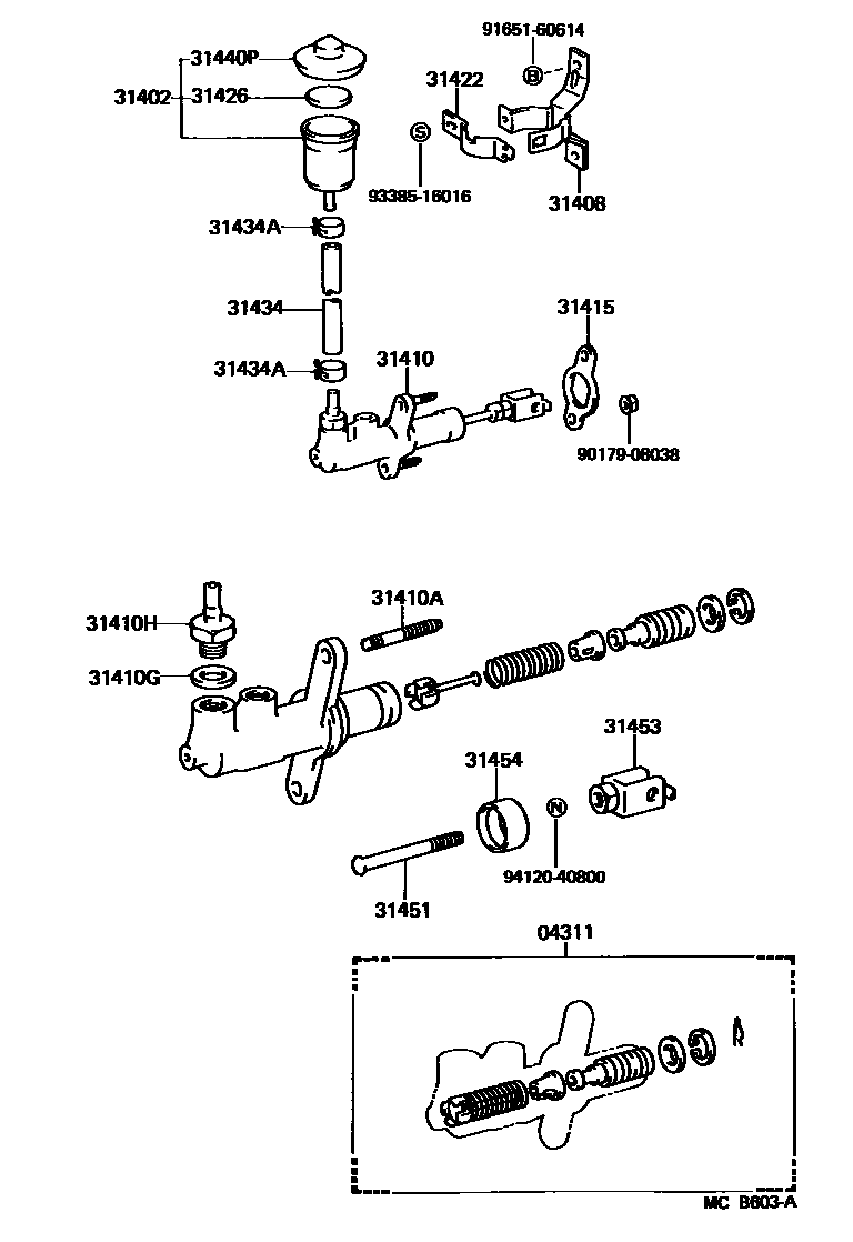 Parts diagram