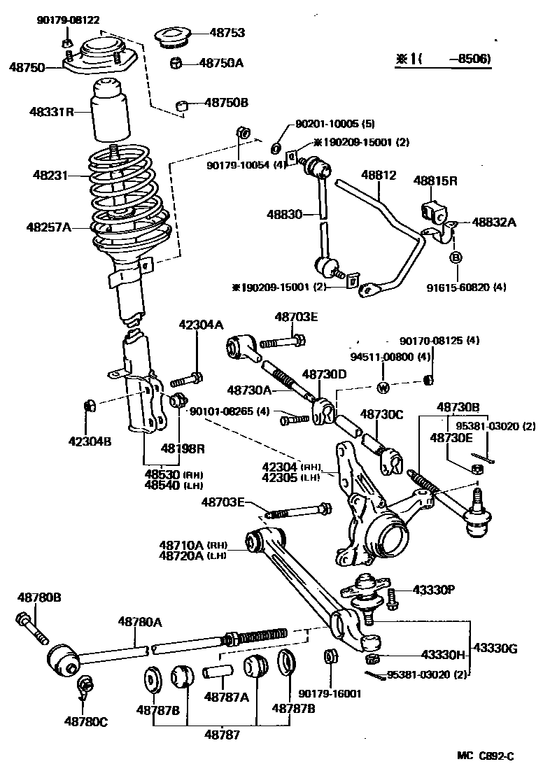 Parts diagram